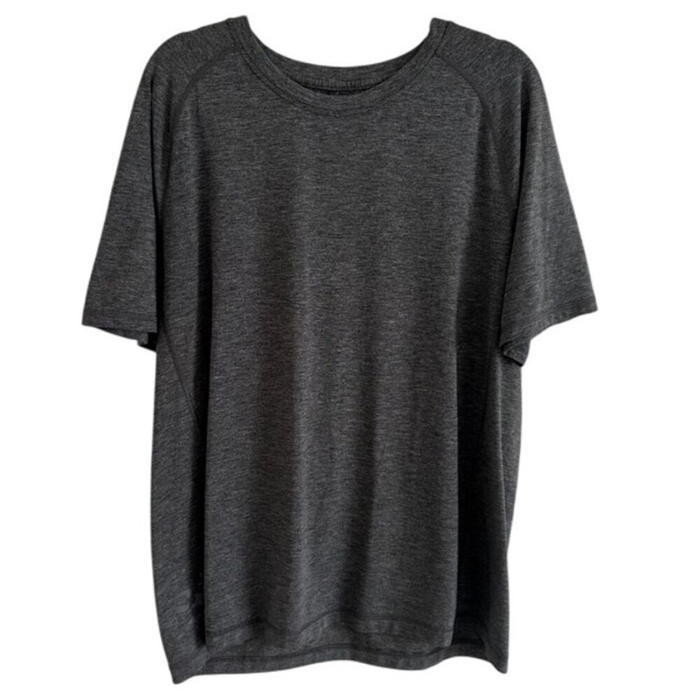 Lululemon Metal Vent Tech Short Sleeve Shirt, Heathered Graphite Grey, Large